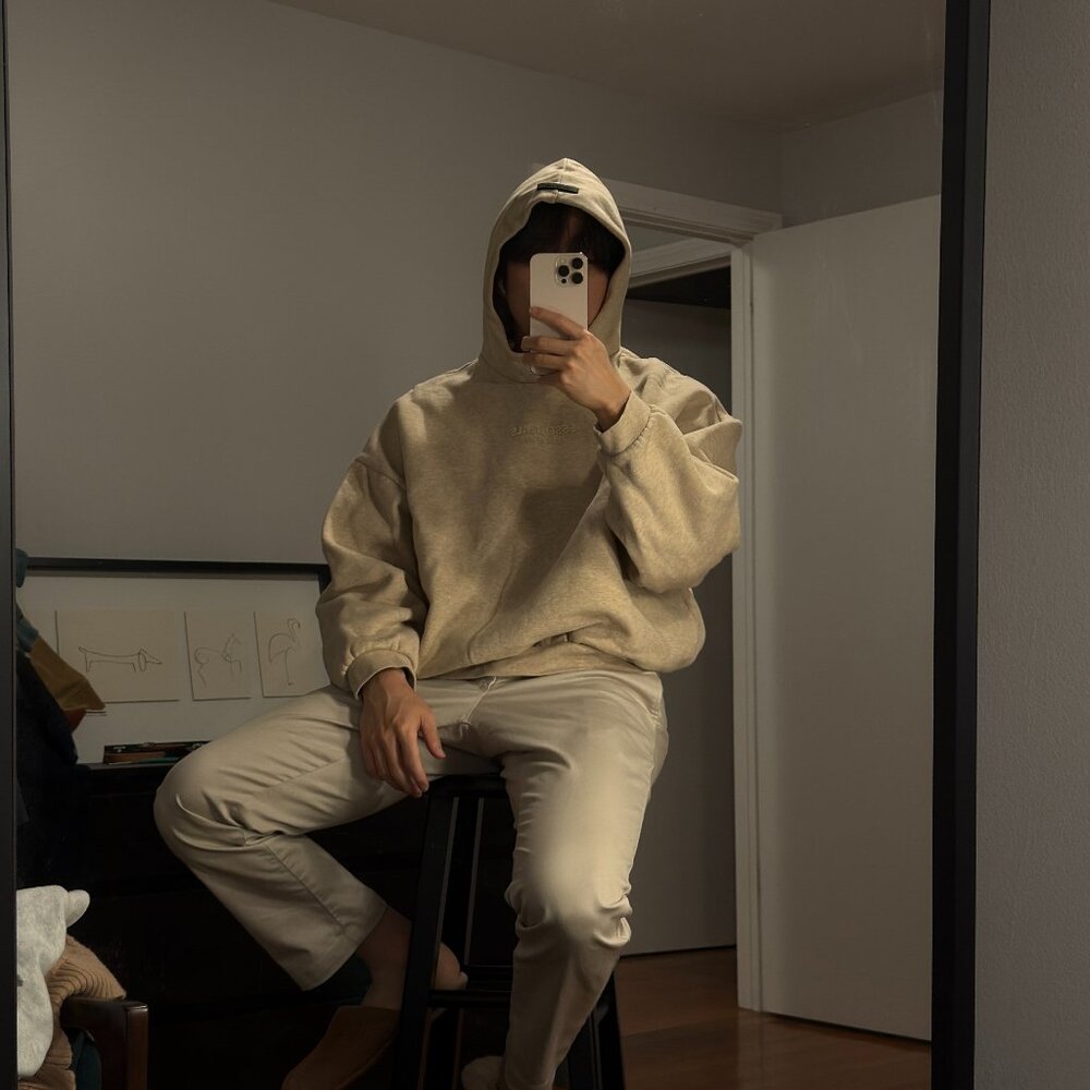 Fear of God / Essentials / Beige / Hoodie / Large